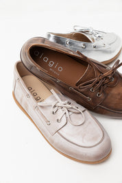 Gianni leather topsiders