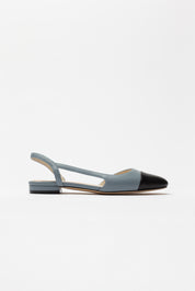 Pina leather flat slingback