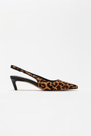 Ivy calf hair slingback