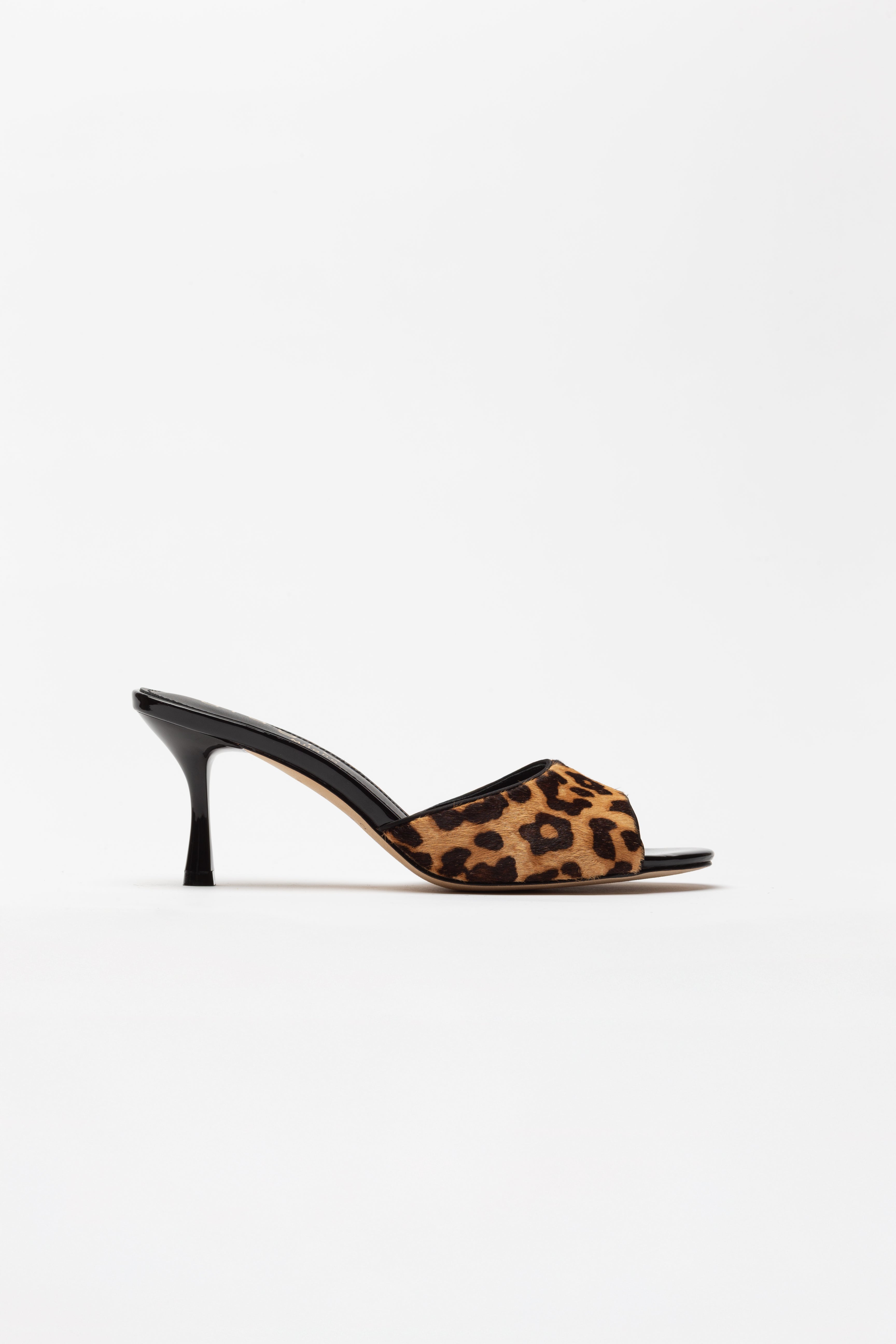 Lola calf hair mules