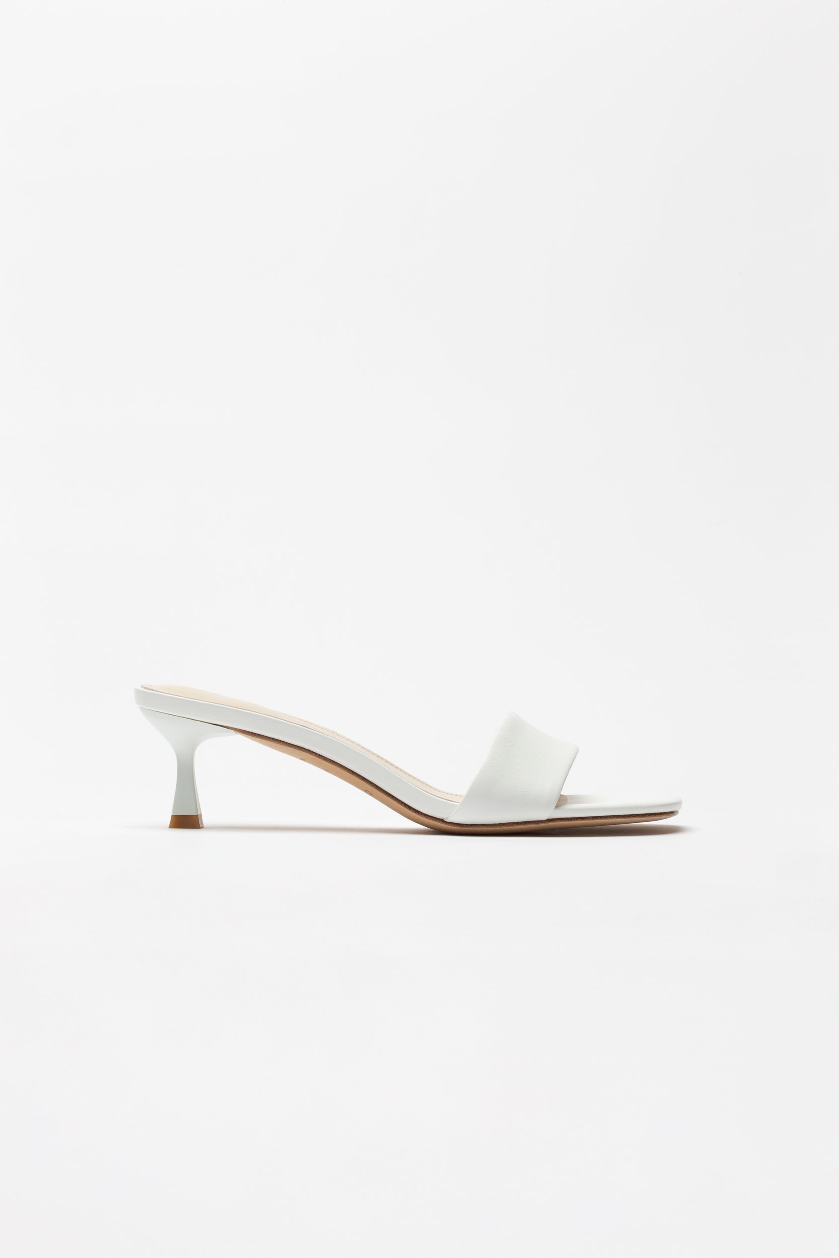 Sara leather mules