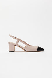 Sisi leather slingback