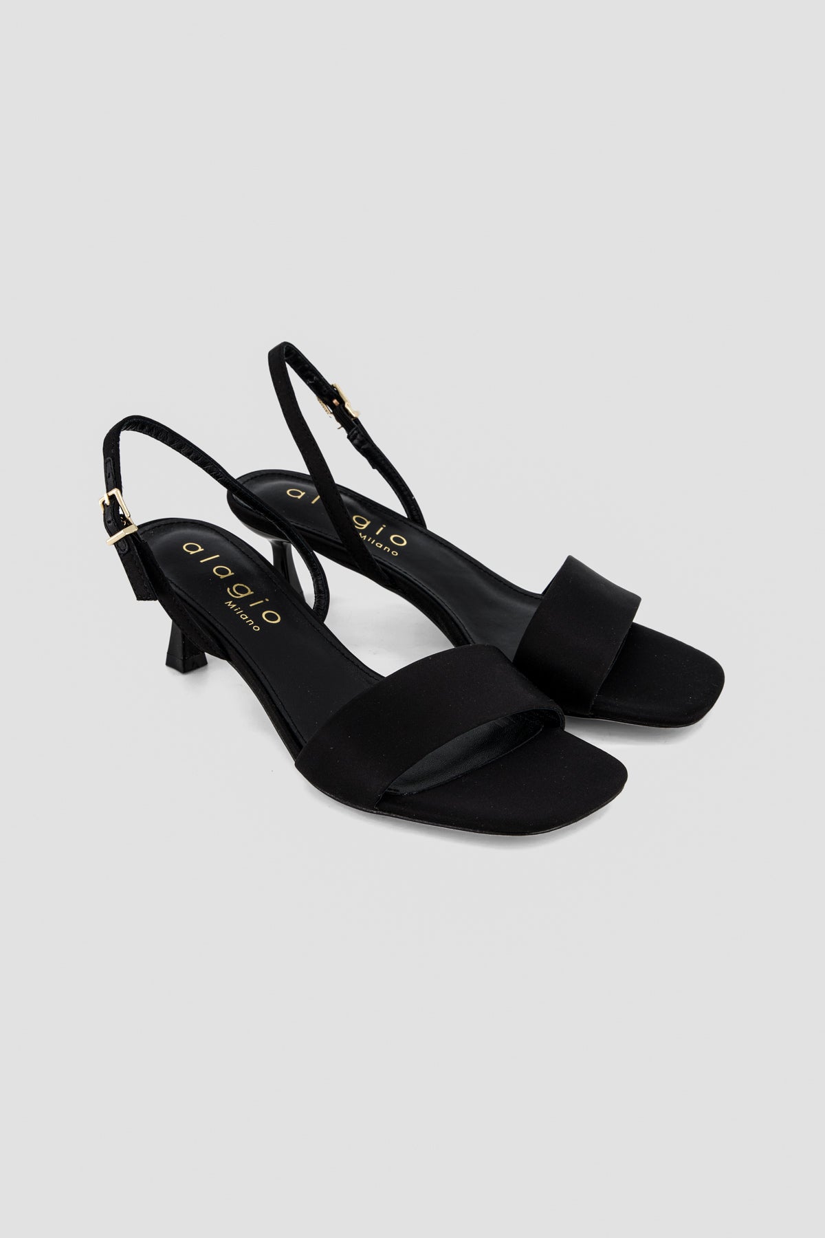 Vale satin sandals
