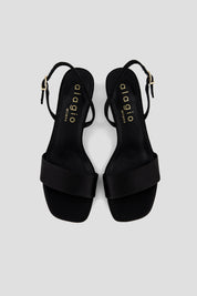 Vale satin sandals