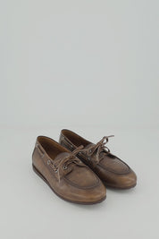 Gianni leather topsiders