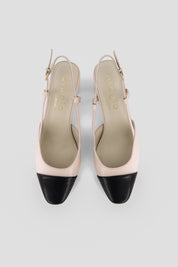 Sisi leather slingback
