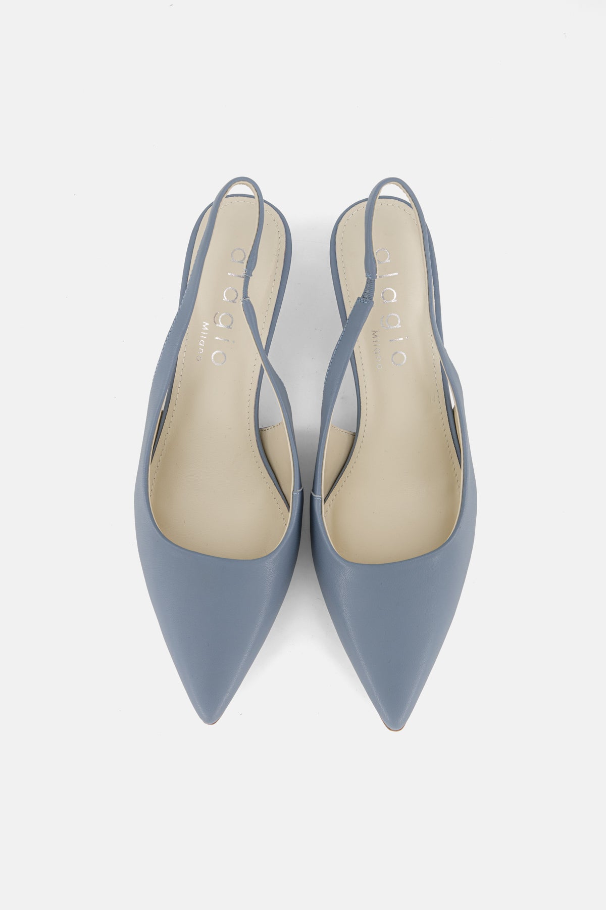 Ivy leather slingback