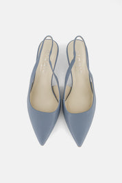 Ivy leather slingback