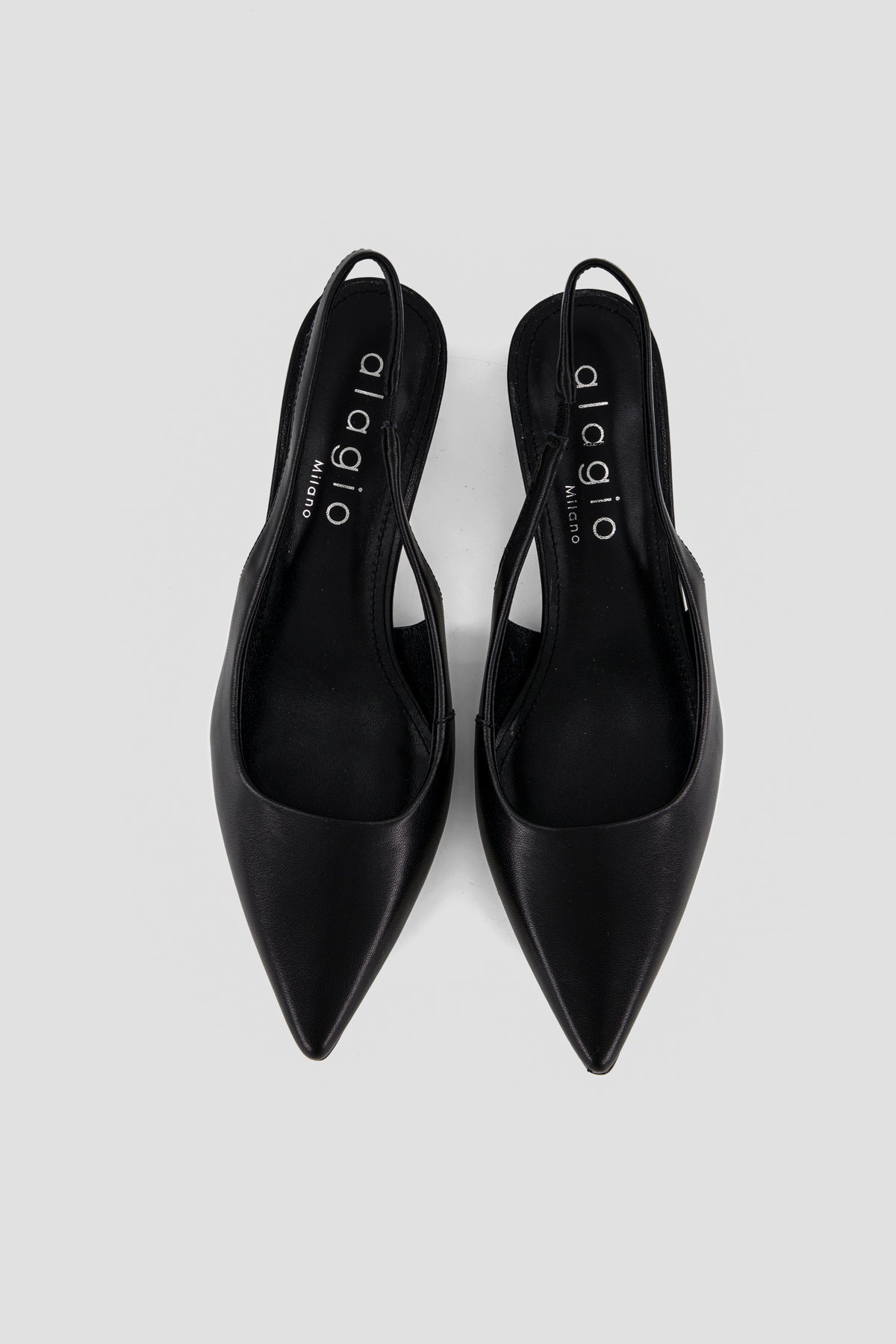 Ivy leather slingback