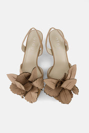 Removable flower shoe clip