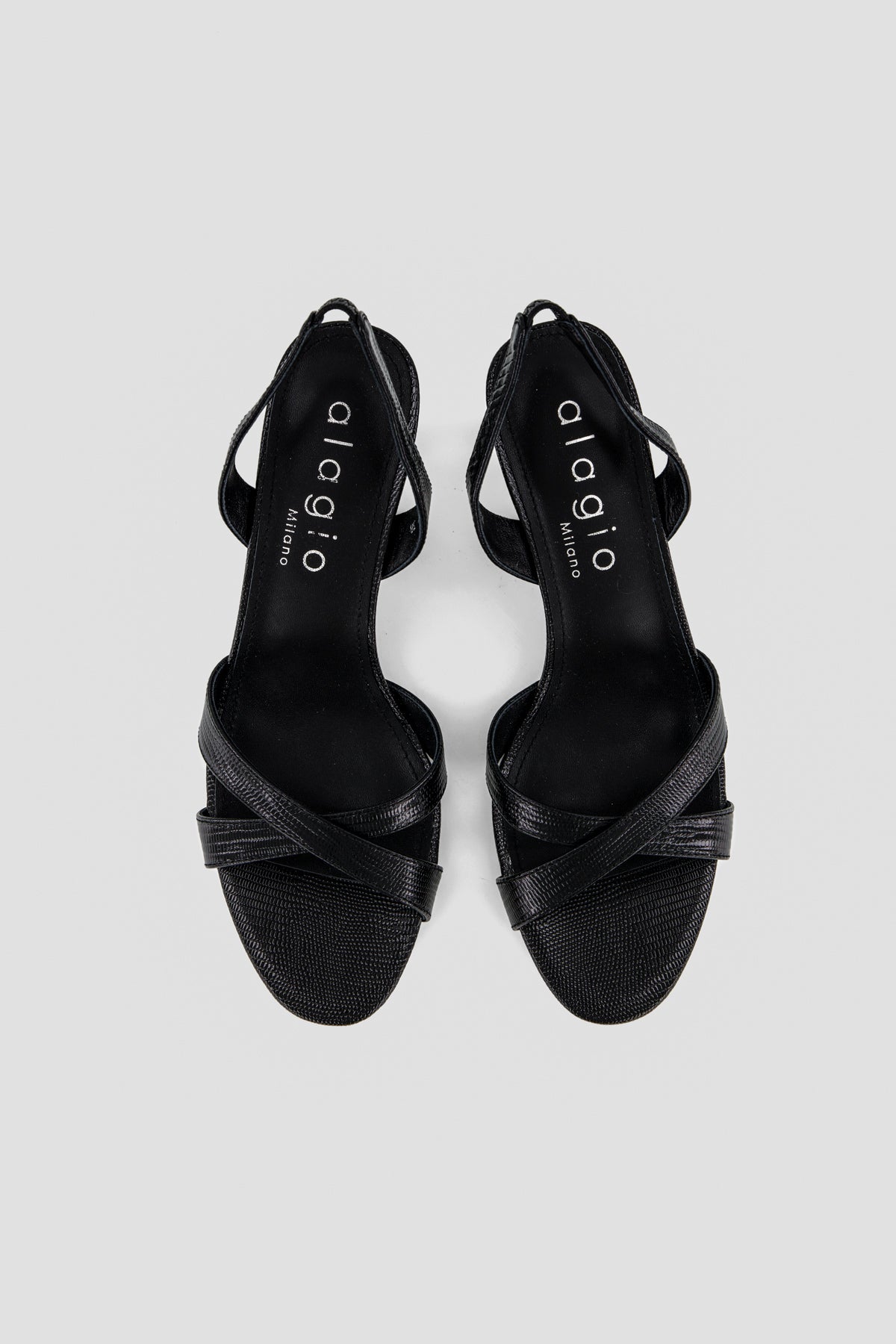 Riri printed leather sandals