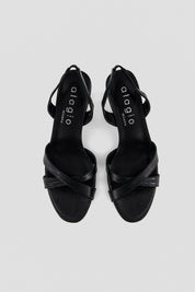 Riri printed leather sandals