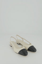 Pina leather flat slingback