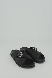 Sabi satin slippers